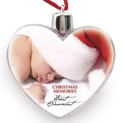 Photo Heart Ornament Photo Gifts|