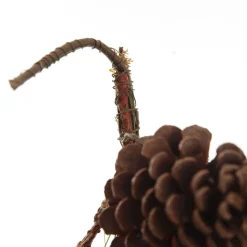 Pinecone and Red Berry Mixed Leaf Christmas Garland Christmas Garlands|