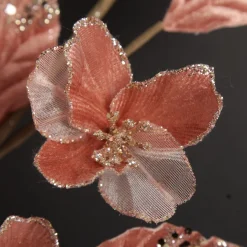 Pink and Champagne Flower Blossom Spray Christmas Sprays|