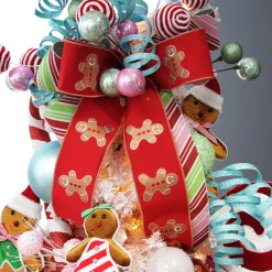 Pink and Mint Christmas Bauble Cluster Pick Christmas Tree Picks|