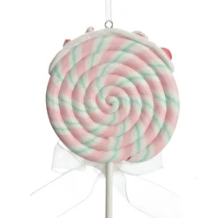 Pink Candy Swirl Lollipop Christmas Tree Decoration Christmas Tree Decorations|