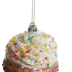 Pink Cupcake Hanging Christmas Decoration Christmas Tree Decorations|