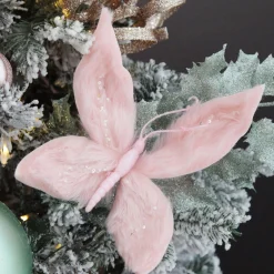 Pink Fur Butterfly Clip Butterflies And Birds|