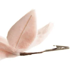 Pink Fur Butterfly Clip Butterflies And Birds|