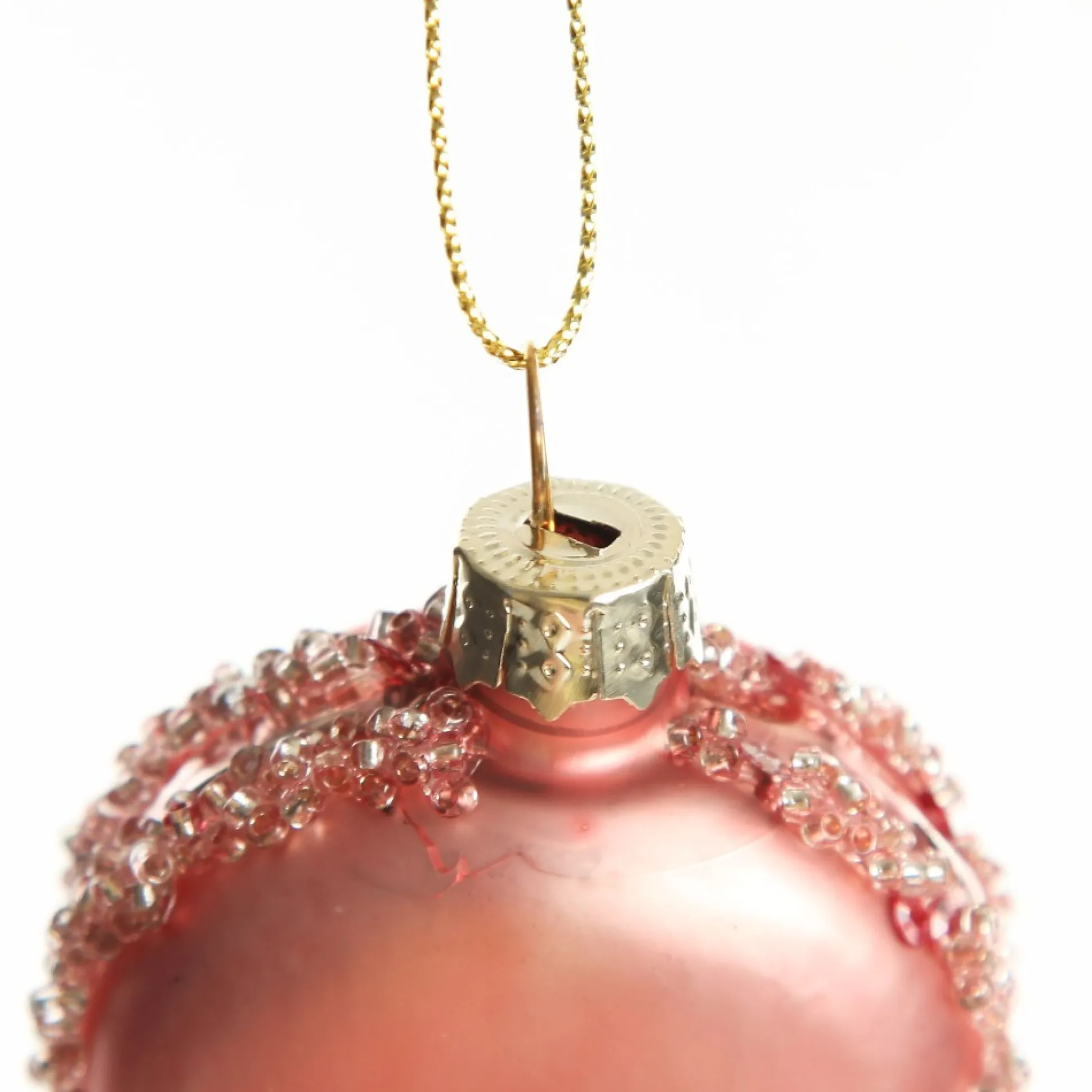 Pink Glass Macaron Christmas Tree Decoration Christmas Tree Decorations|