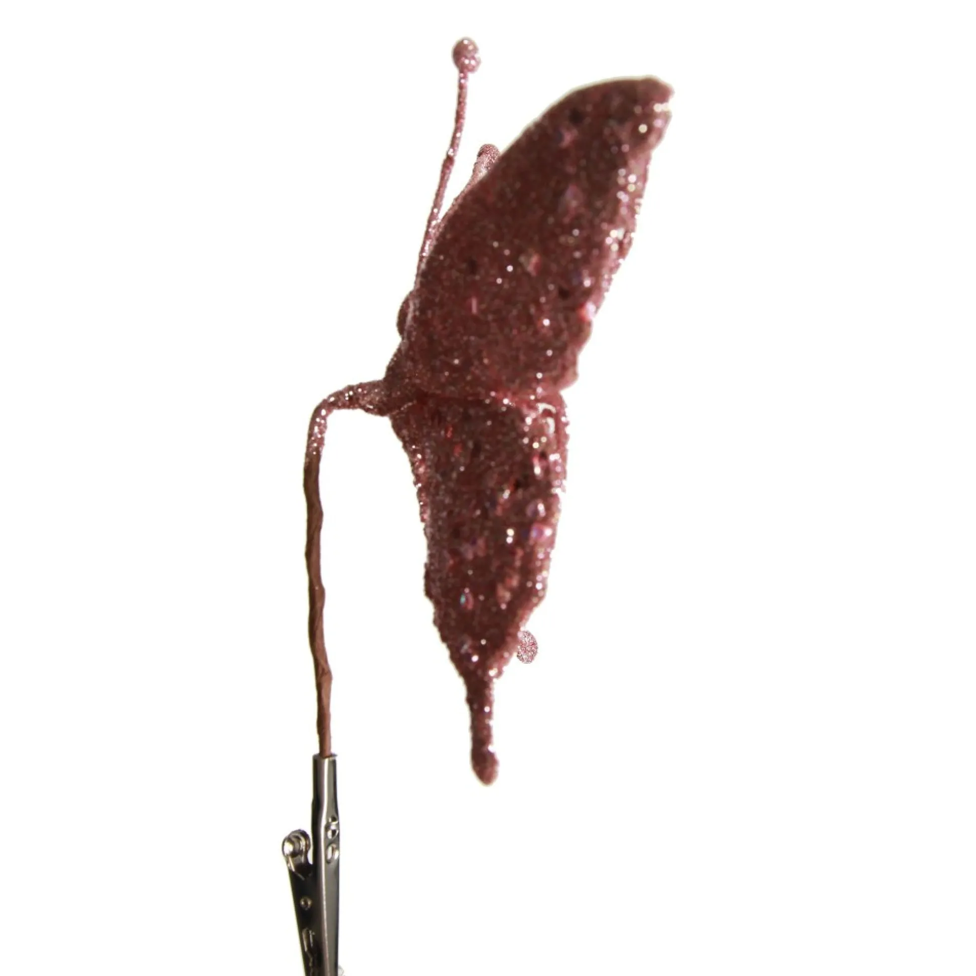 Pink Glitter Butterfly Clip Butterflies And Birds|