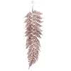 Pink Glitter Fern and Pearl Christmas Tree Decoration Christmas Tree Decorations|