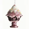 Pink Ice Cream Sundae Hanging Christmas Decoration Christmas Tree Decorations|