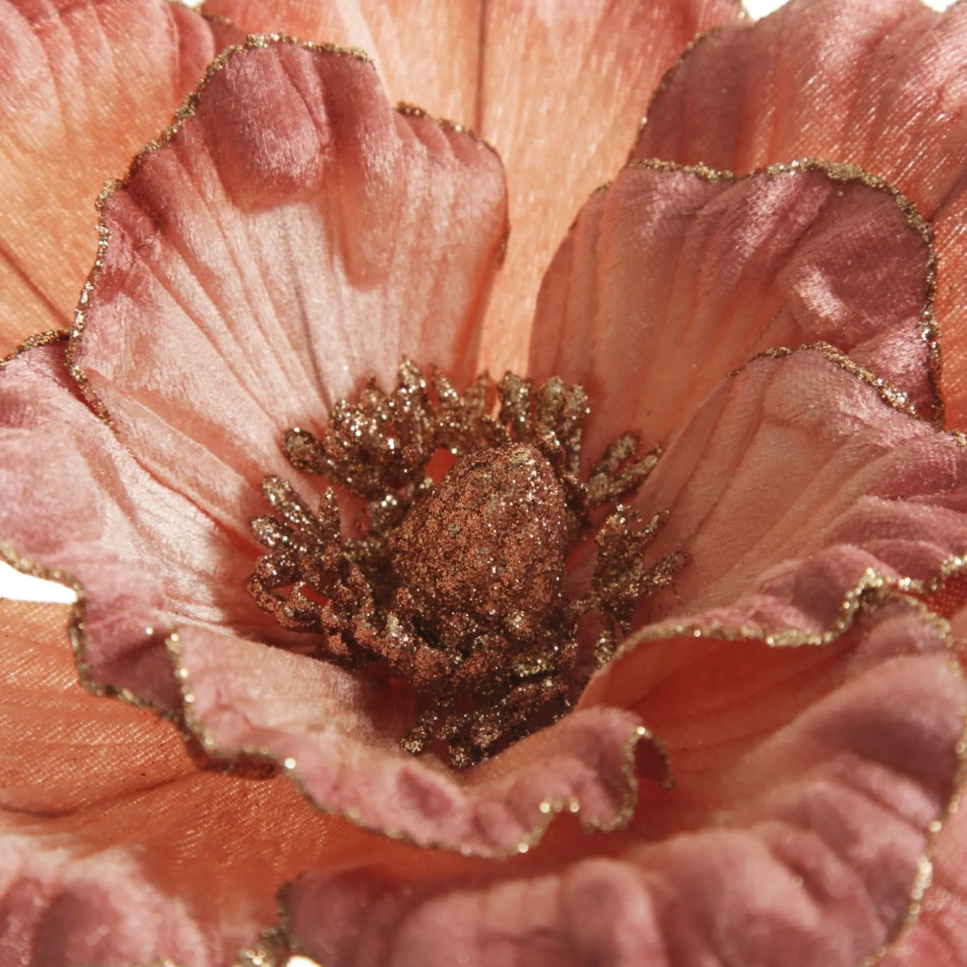 Pink Ombre Magnolia Flower Stem Christmas Flowers|