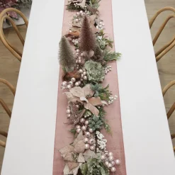 Pink Pearl Christmas Garland Tree Garlands|