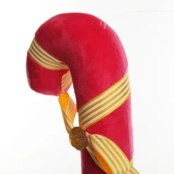 Pink Velvet Candy Cane Tree Decoration Christmas Tree Decorations|