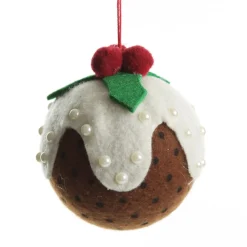 Plum Pudding Christmas Tree Decoration Christmas Tree Decorations|