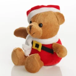 Plush Teddy in Santa Suit Childrens Stocking Stuffers|