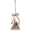 Plywood Combi Dome Hanging Decoration Christmas Tree Decorations|