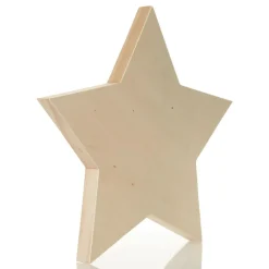 Plywood Craft Star Tray - Set of 3 Christmas Craft Supplies|