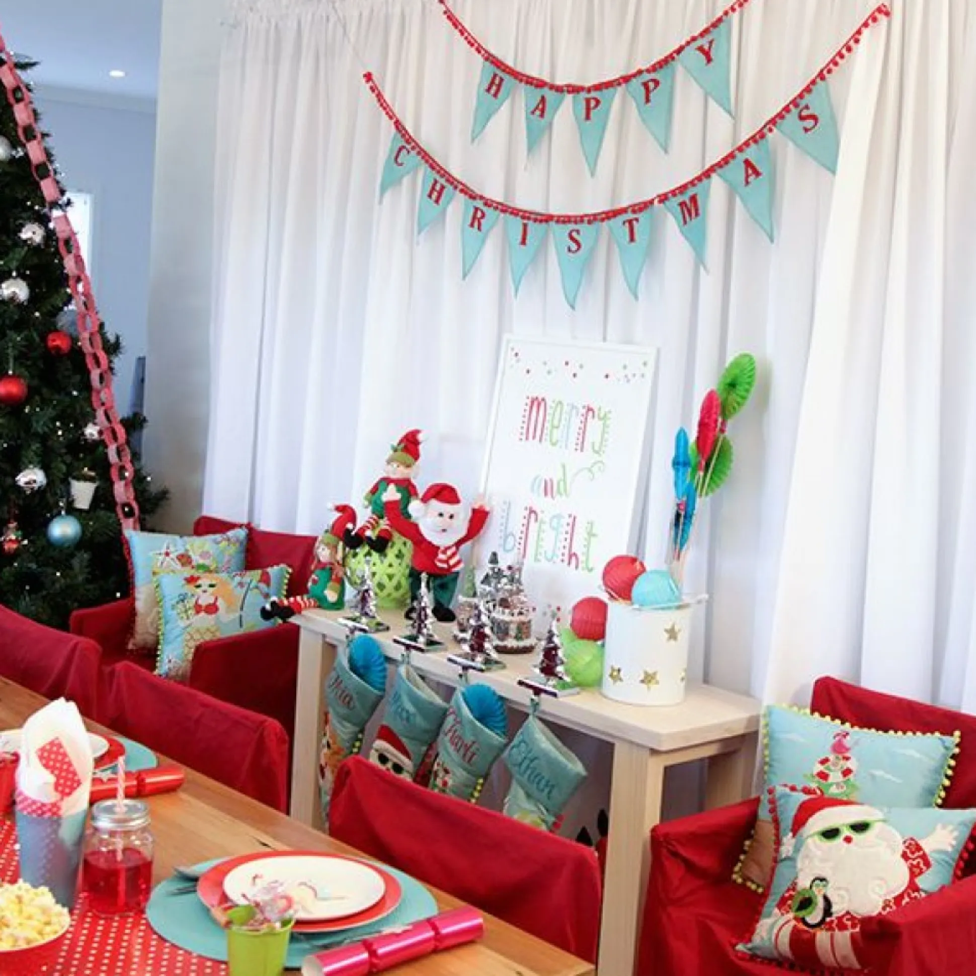 Pom Pom Beach Christmas Cushion Cover Christmas Cushions|