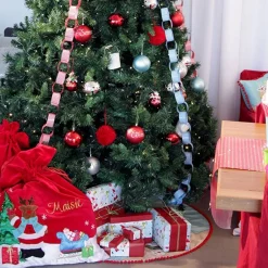 Pom Pom Beach Christmas Tree Skirt Christmas Tree Skirts|