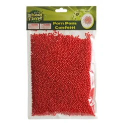 Pom Pom Foam Confetti Christmas Craft Supplies|