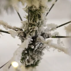 Pre-lit Snow Flocked Fir Christmas Tree Christmas Trees|