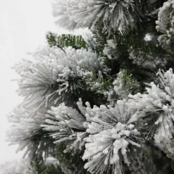 Pre-lit Snow Flocked Fir Christmas Tree Christmas Trees|