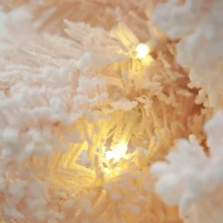 Pre-lit Snow Flocked Pink Fir Christmas Tree Christmas Trees|