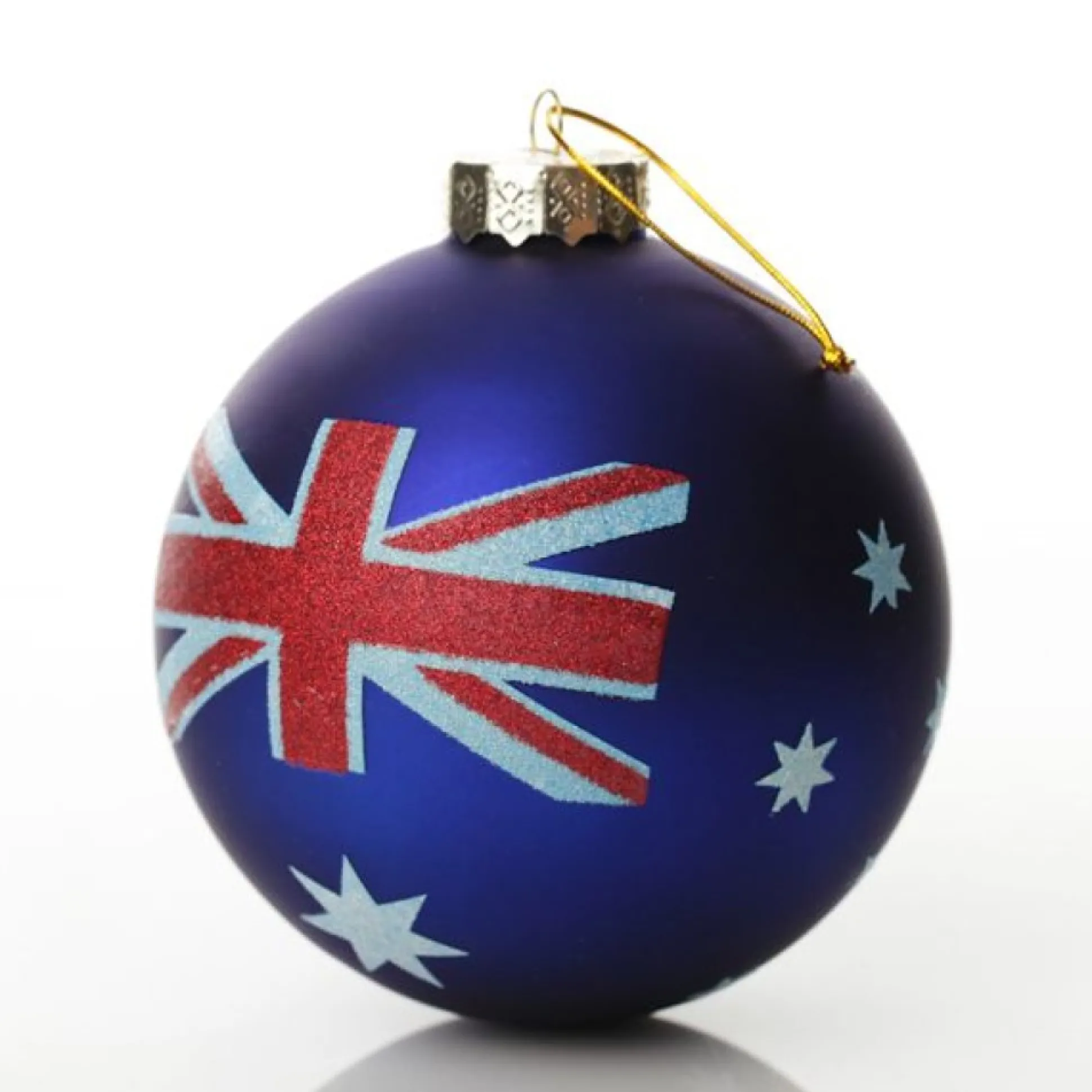 Proud Aussie Flag Christmas Bauble Personalised Baubles|