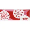 Rectangle Glass Christmas Platter Christmas Table Decor|