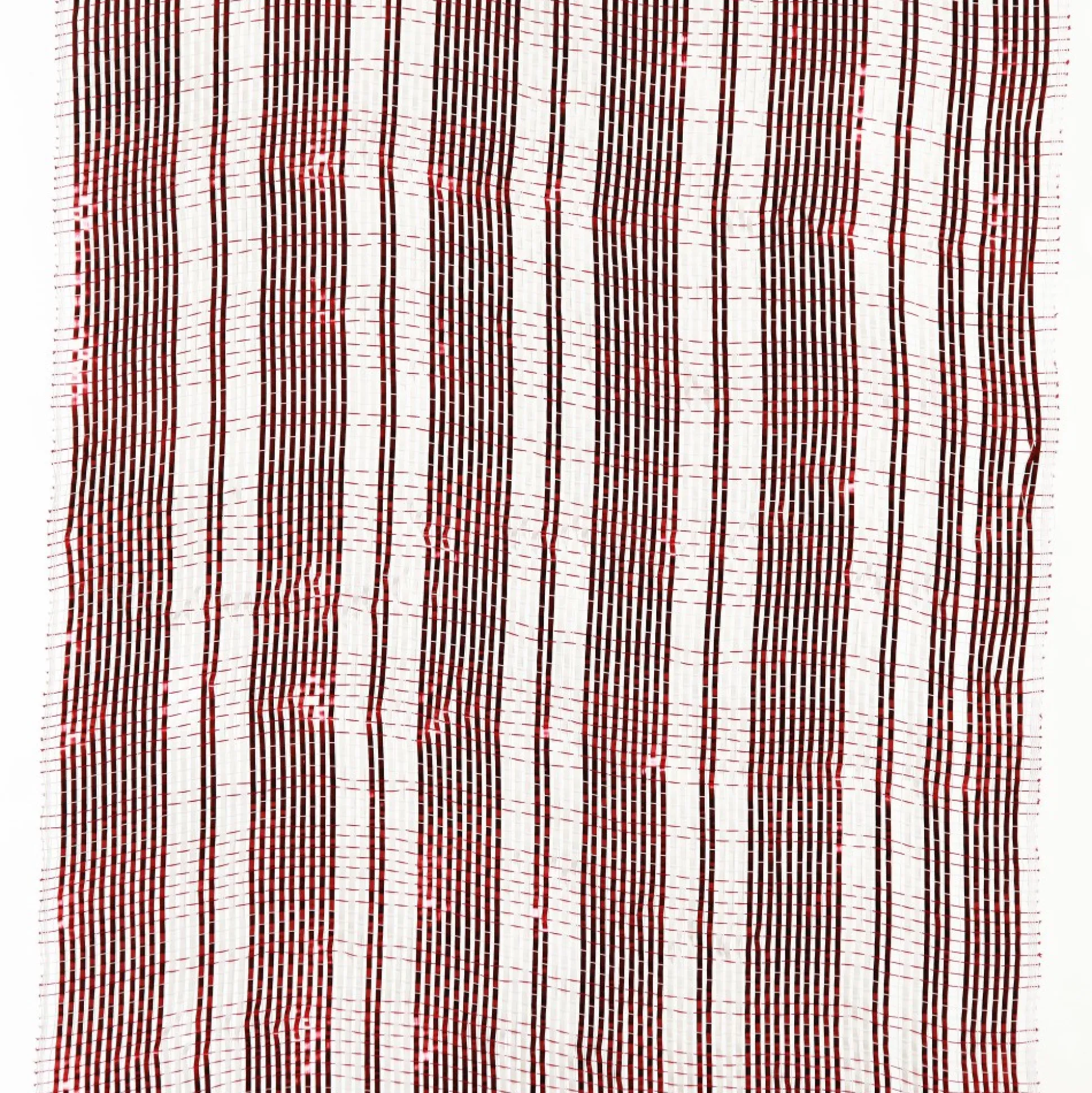 Red and White Stripe Decomesh Roll Decomesh|