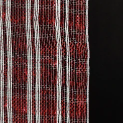 Red and White Stripe Decomesh Roll Decomesh|
