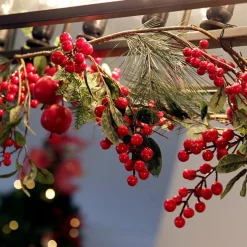 Red Berry and Apple Christmas Garland Christmas Garlands|