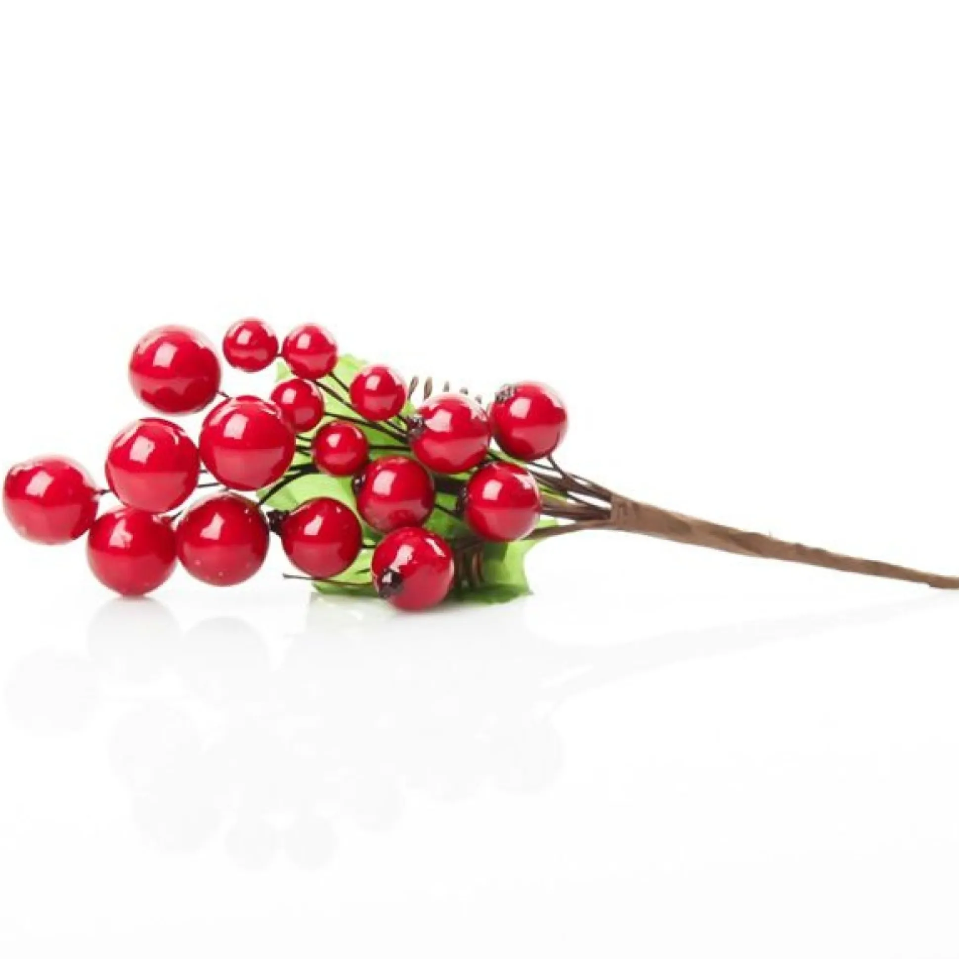 Red Berry Pick - Set of 2 Christmas Pick|