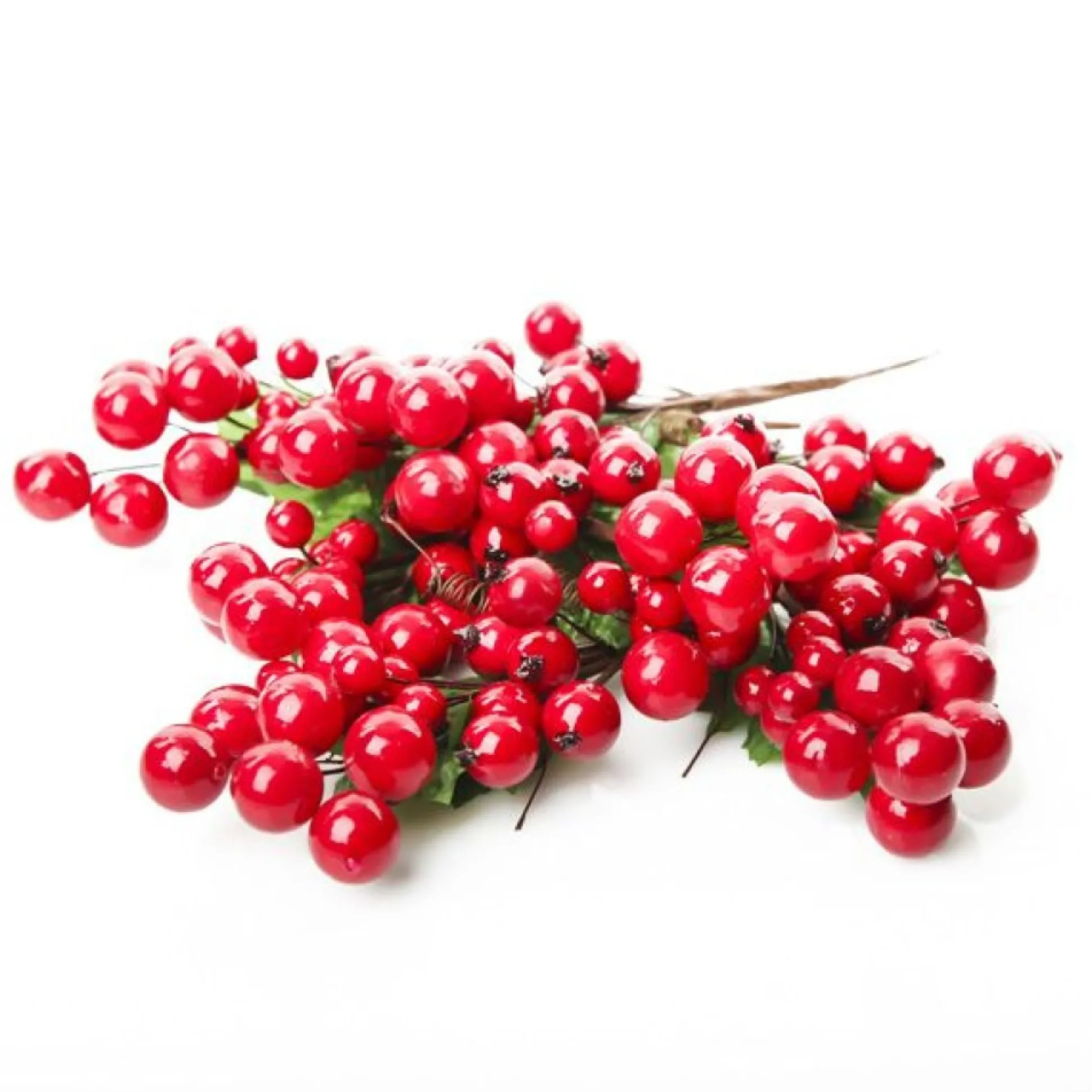 Red Berry Pick - Set of 2 Christmas Pick|