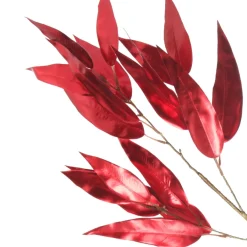 Red Eucalyptus Leaf Branch Spray Christmas Sprays|