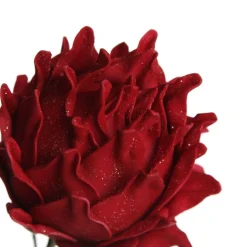 Red Ginger Lily Flower Stem Christmas Flowers|