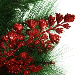 Red Glitter Maiden Hair Spray Christmas Sprays|