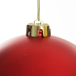Red Jumbo Shatterproof Christmas Bauble Decoration Shatterproof Baubles|