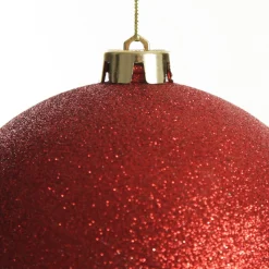 Red Jumbo Shatterproof Christmas Bauble Decoration Shatterproof Baubles|