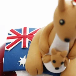 Red Kangaroo Christmas Character Bauble Personalised Baubles|