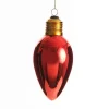 Red Light Bulb Hanging Christmas Decoration Christmas Tree Decorations|