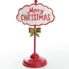Red Merry Christmas Standing Sign Ornament Christmas Ornaments|