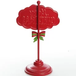 Red Merry Christmas Standing Sign Ornament Christmas Ornaments|