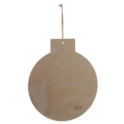 Red Merry Christmas Wooden Bauble Plaque Wall Hangings And Signs|