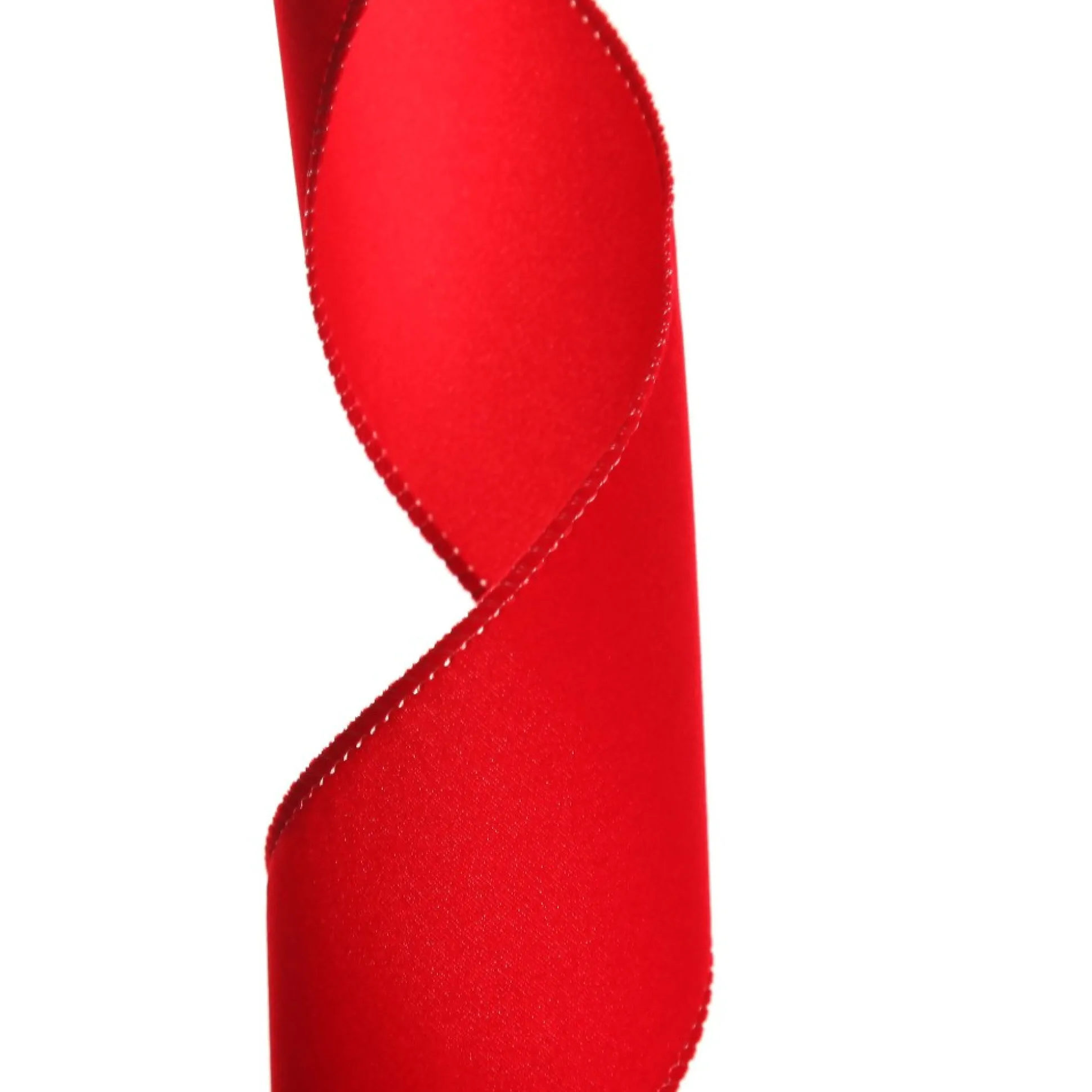 Red Velvet Ribbon with Wired Edge - 6cm Ribbons|