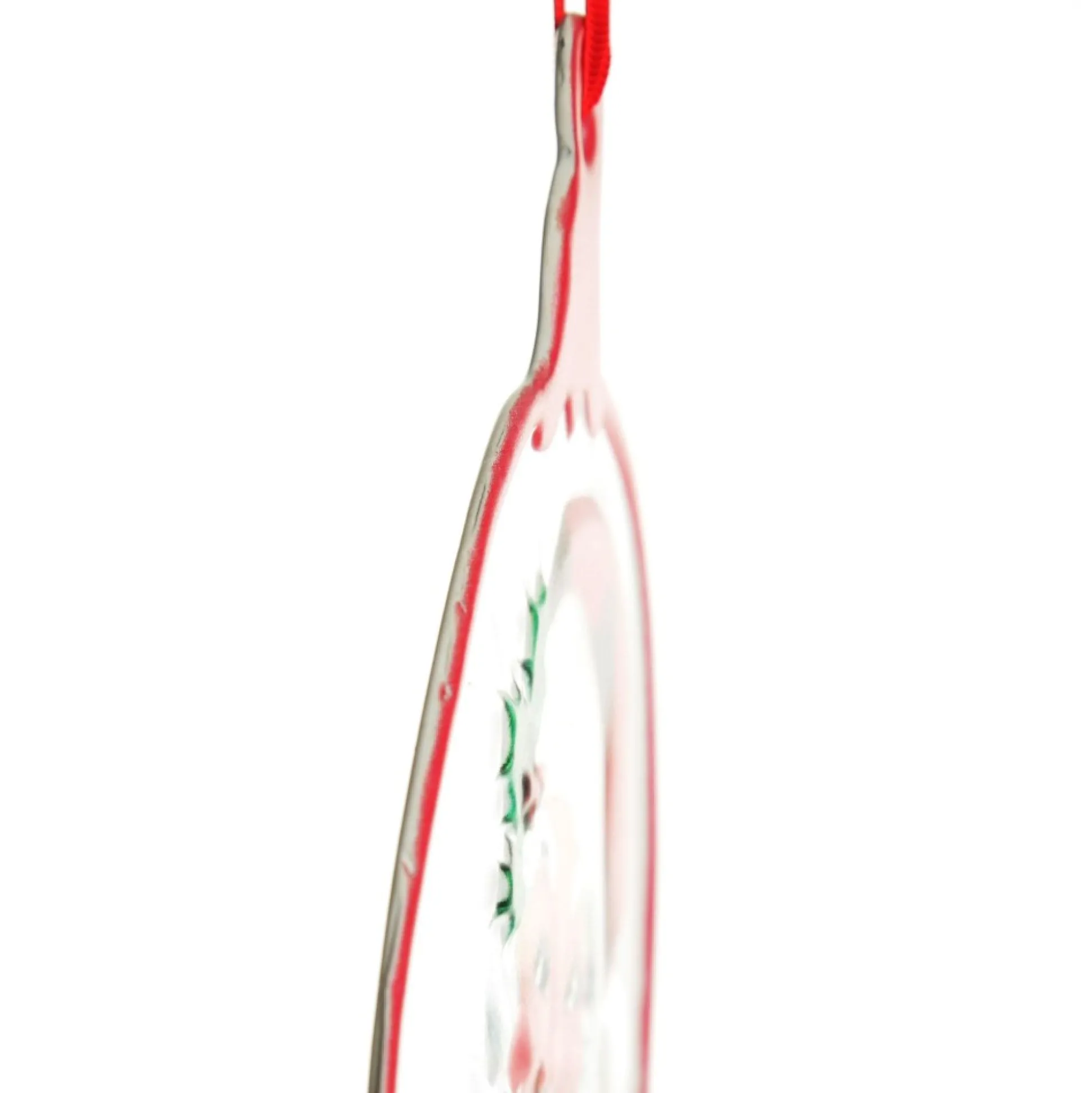 Retro Christmas Metal Santa Bauble Sign Wall Hangings And Signs|