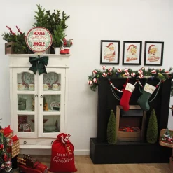 Retro Vintage Santa Christmas Posters Set of 3 Christmas Prints|