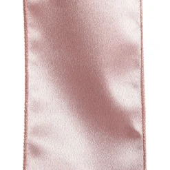 Reversible Pink Velvet and Satin Wired Christmas Ribbon Garland Tree Garlands|