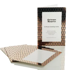 Rose Gold Christmas Tree - Photo Greeting Cards 10 Pack Photo Gifts|