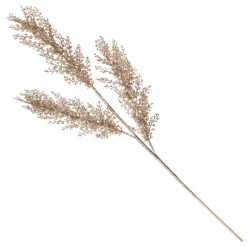 Rose Gold Glitter Leaf Spray Christmas Sprays|