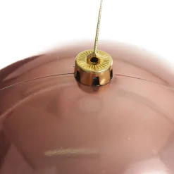 Rose Gold Jumbo Shatterproof Christmas Bauble Decoration Shatterproof Baubles|