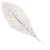 Rose Gold Mesh Palm Leaf Christmas Sprays|